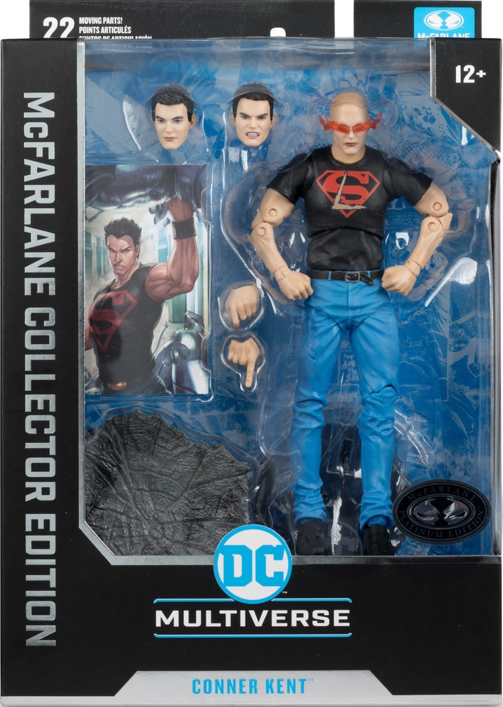 McFarlane Toys DC Multiverse Conner Kent Teen Titans Platinum Collector Edition Action Figure