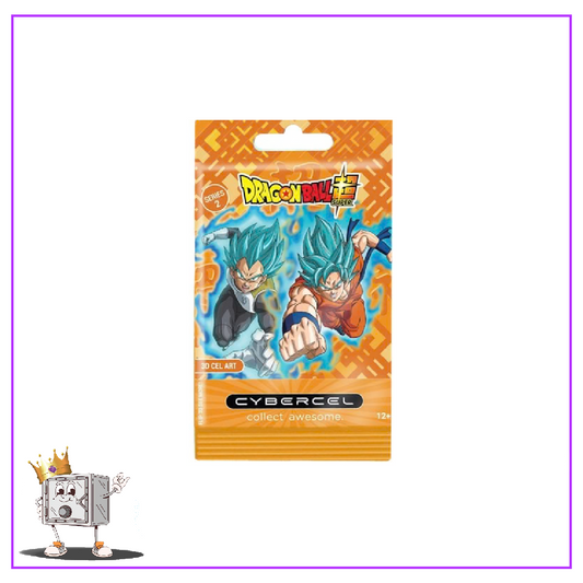 Cybercel TCG Animation Dragon Ball Series 2 3D Cel Art Pack of 3
