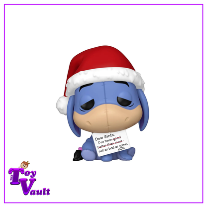 Funko Pop! Disney Winnie the Pooh - Eeyore in Santa Hat #1129