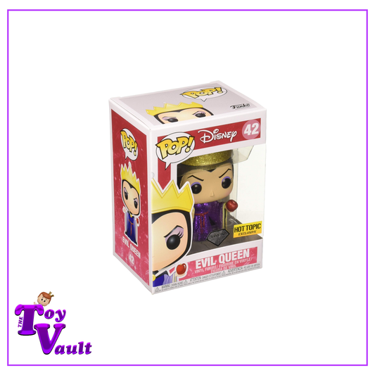 Funko Pop! Disney Snow White - Evil Queen with Apple #42 Diamond Hot Topic Exclusive