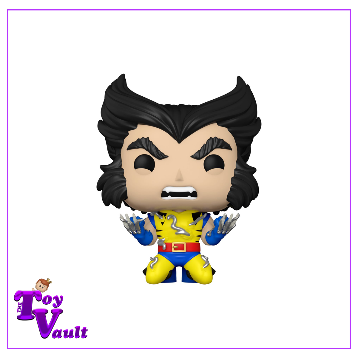 Funko Pop! Marvel X Men - Wolverine (Fatal Attractions) #172 50th Anniversary