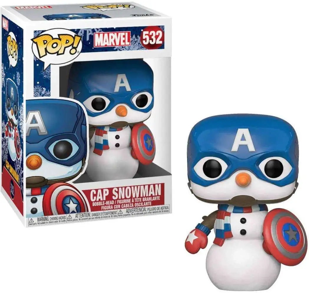 Funko Pop! Marvel Caps Snowman #532 Christmas Special