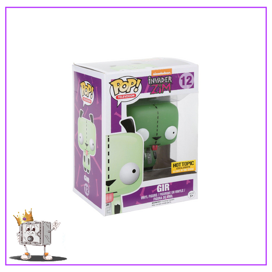 Funko Pop! Television Invader Zim - Gir #12 Glow in the Dark Hot Topic Exclusive