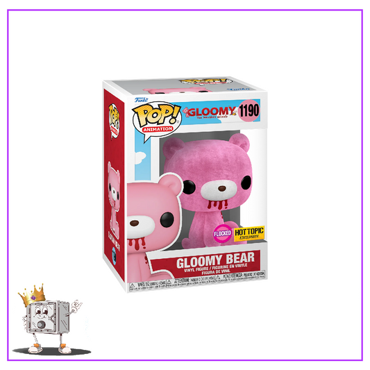 Funko Pop! Animation Gloomy The Naughty Grizzly - Gloomy Bear #1190 Flocked Hot Topic Exclusive