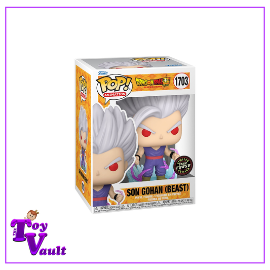 Funko Pop! Animation Dragon Ball Super Hero - Son Gohan (Beast) #1703 Glow in the Dark Chase