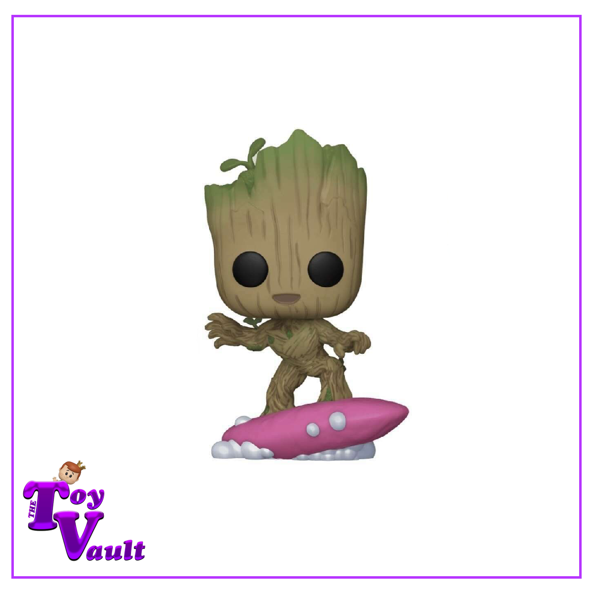 Funko Pop! Marvel I Am Groot - Groot with Soap Bar #1056 Marvel Collector Corps Exclusive