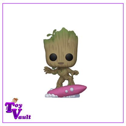 Funko Pop! Marvel I Am Groot - Groot with Soap Bar #1056 Marvel Collector Corps Exclusive
