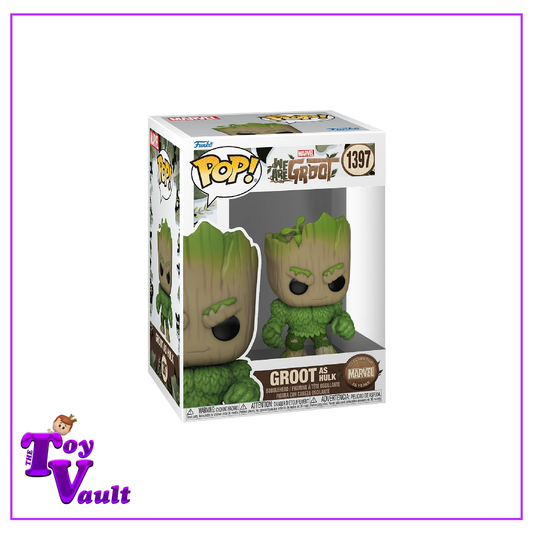 Funko Pop! Marvel Guardians of the Galaxy We Are Groot - Groot as Hulk #1397
