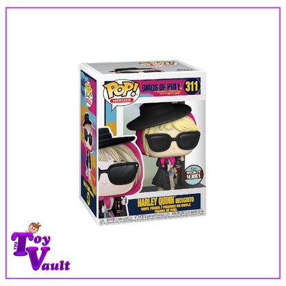 Funko Pop! DC Heroes Birds of Prey - Harley Quinn (Incognito) #311 Specialty Series Exclusive