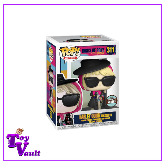 Funko Pop! DC Heroes Birds of Prey - Harley Quinn (Incognito) #311 Specialty Series Exclusive