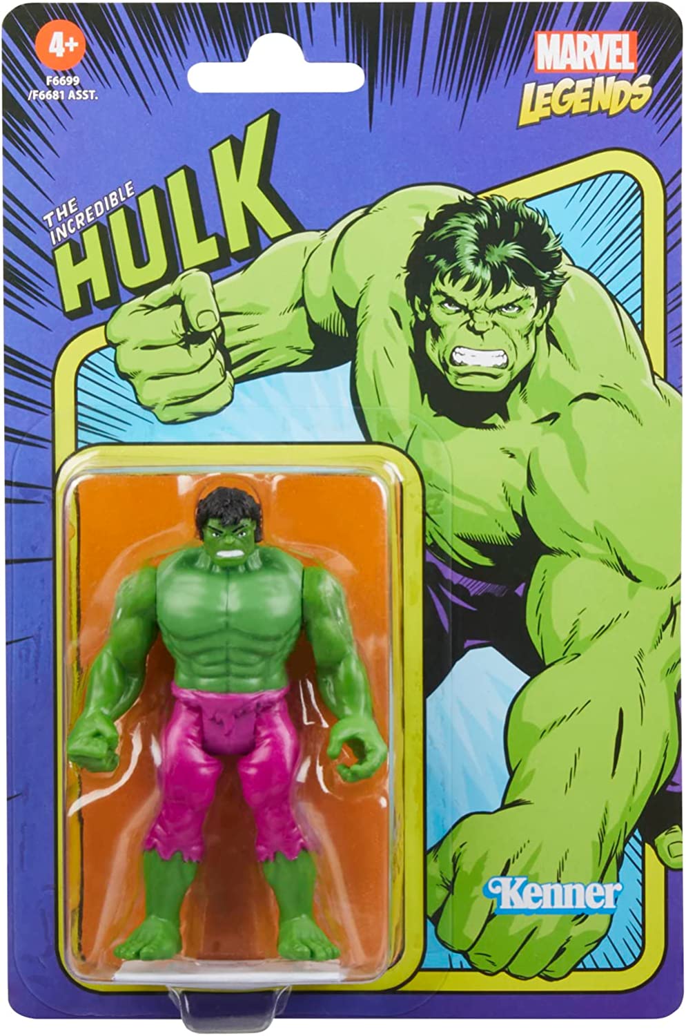 Hasbro Kenner Marvel Legends The Incredible Hulk Action Figure
