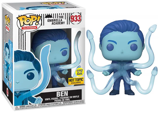 Funko Pop! Television Umbrella Academy - Ben #933 Holographic Glow in the Dark Hot Topic Exclusive