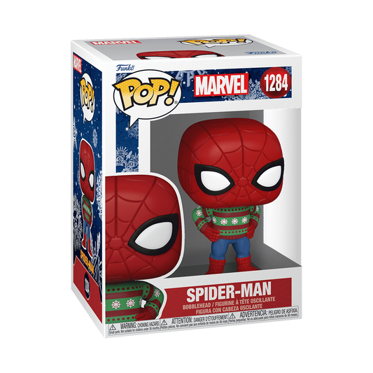 Funko Pop! Marvel Spider Man - Spider-Man in Holiday Sweater #1284