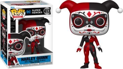 Funko Pop! DC Heroes - Harley Quinn #413 Day of the Dead