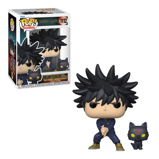 Funko Pop! Animation Jujutsu Kaisen - Megumi Fushiguro with Divine Dog #1112