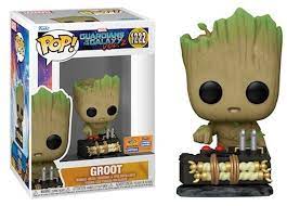 Funko Pop! Marvel Guardians of the Galaxy - Groot with Bomb #1222 2023 Wonder Con Exclusive