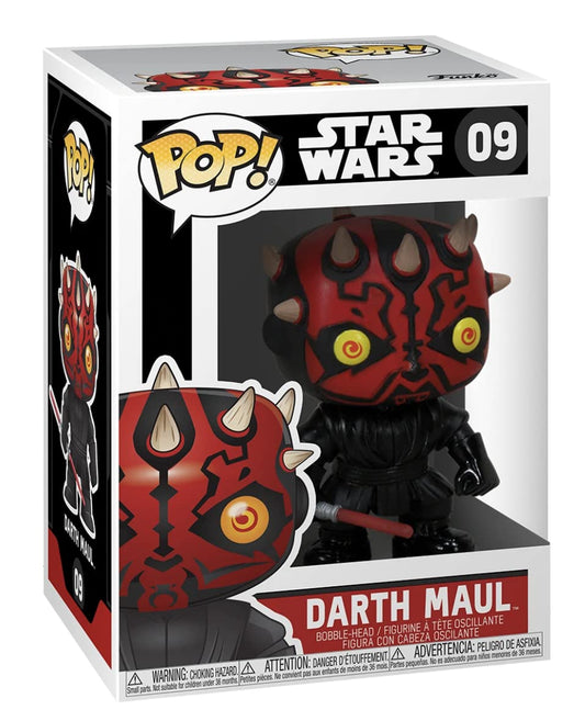 Funko Pop! Star Wars - Darth Maul #09 (Black/Red Box)
