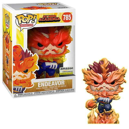 Funko Pop! Animation My Hero Academia - Endeavor #785 Glow in the Dark Amazon Exclusive
