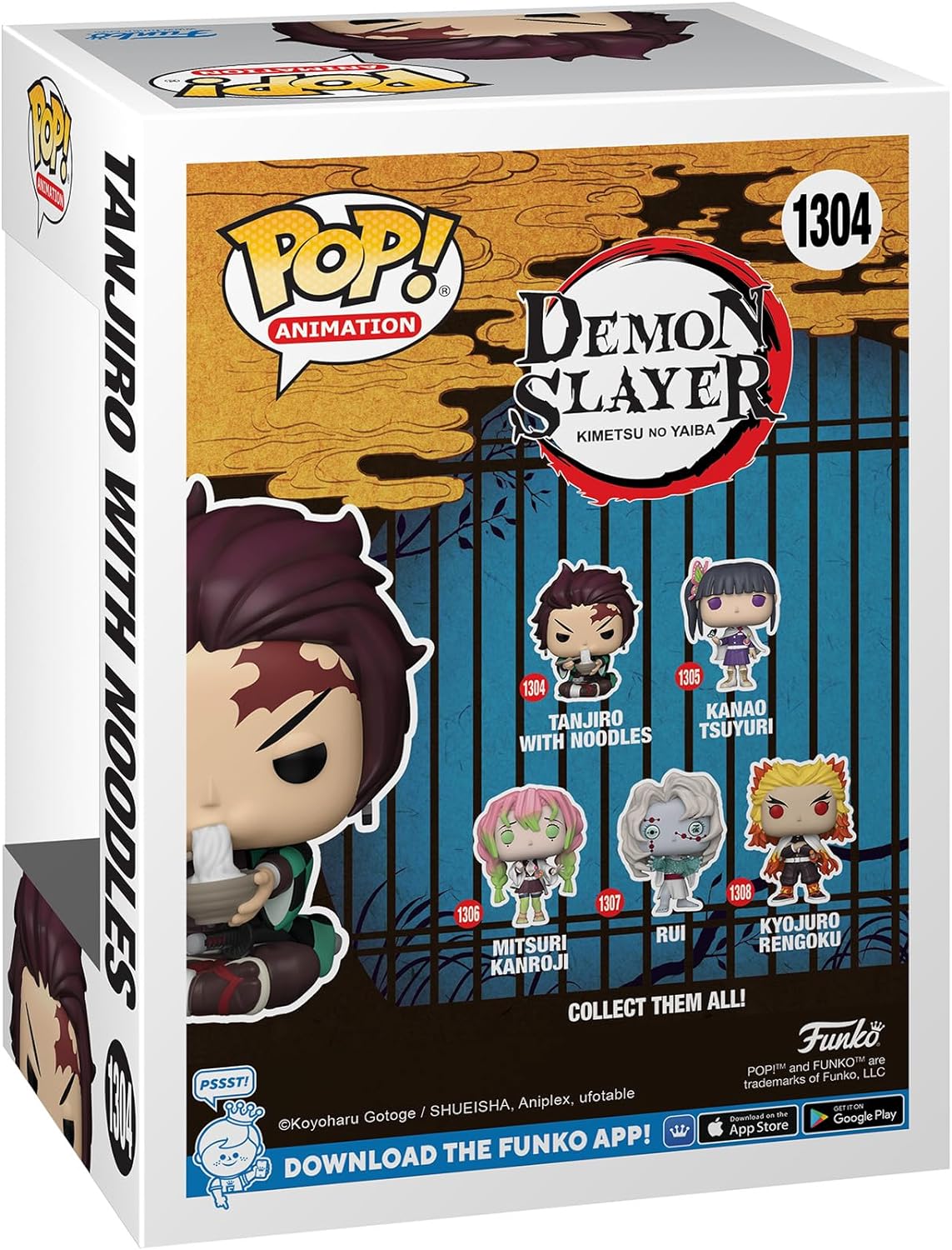 Funko Pop! Animation Demon Slayer - Tanjiro with Noodles #1304