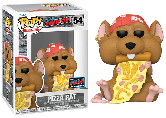 Funko Pop! Icons NY - Pizza Rat #54 New York Comic Con 2022 Exclusive