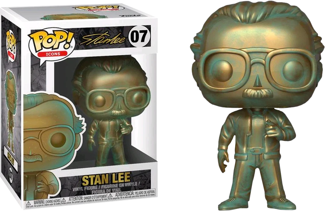 Funko Pop! Marvel Icons - Stan Lee #07 Patina