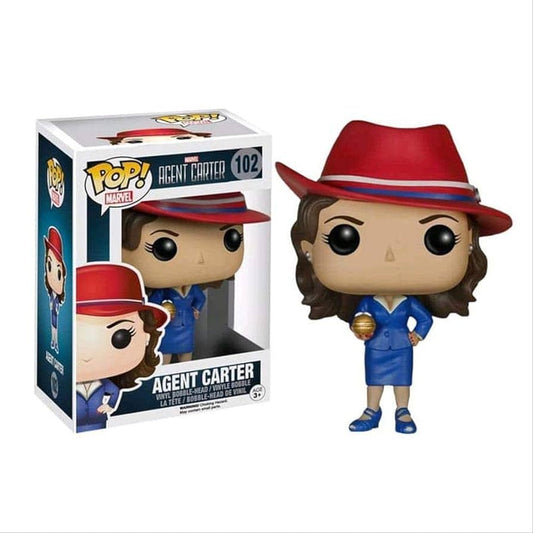 Funko Pop! Marvel Agent Carter - Agent Carter Holding Bomb #96 (Blue Suit)