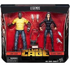 Hasbro Marvel Legends Luke Cage & Claire Temple 2 Pack Action Figures