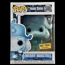 Funko Pop! Disney The Haunted Mansion Merry Minstrel #580 Hot Topic Exclusive