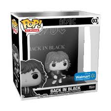 Funko Pop! ACDC Back in Black #03 Walmart Exclusive Album Cover