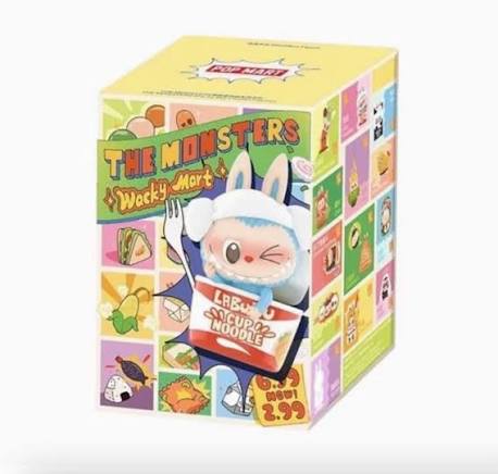 POP MART Labubu Wacky Mart Blind Box Vinyl Figure