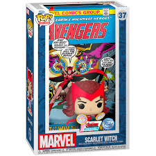 Funko Pop! Marvel Comic Cover Scarlet Witch #37 Avengers Collection