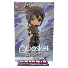 Bandai QPosket Anime Naruto Sasuke Uchiha Statue