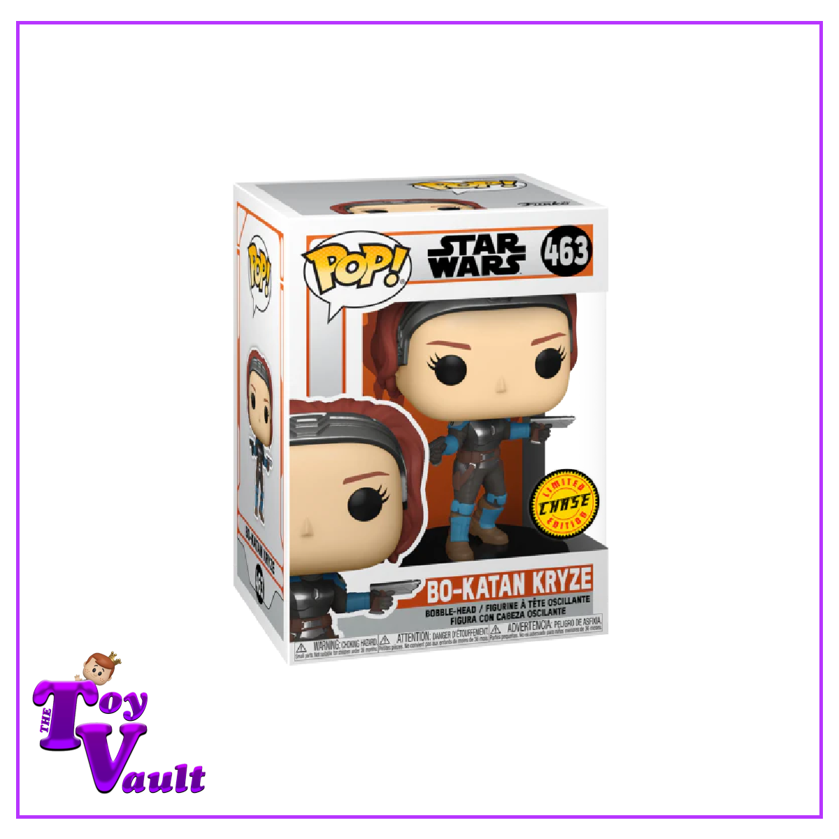 Funko Pop! Star Wars The Mandalorian - Bo-Katan Kryze #463 Unmasked Chase