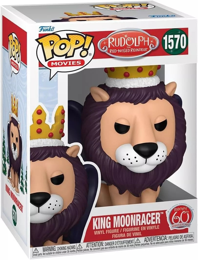 Funko Pop! Movies Rudoplh the Red Nosed Reindeer King Moonracer #1570