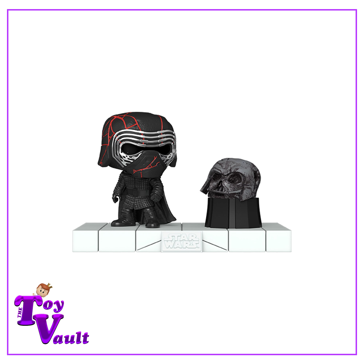 Funko Pop! Star Wars The Dark Side - Kylo Ren with Darth Vader's Helmet #739 Deluxe