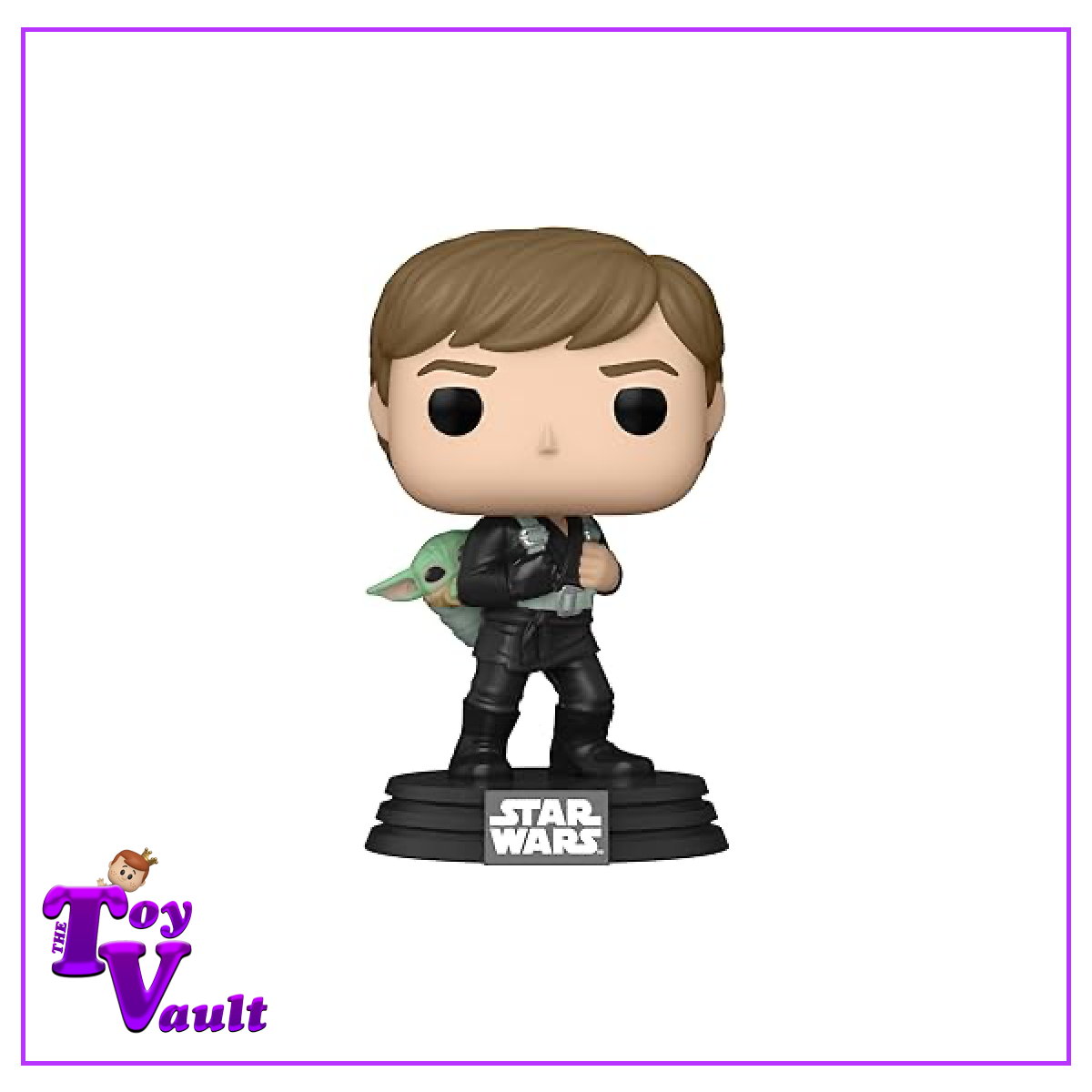Funko Pop! Star Wars Book of Boba Fett - Luke Skywalker and Grogu #583 *DAMAGED*
