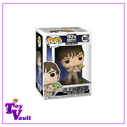 Funko Pop! Star Wars Empire Strikes Back - Luke Skywalker and Yoda #363
