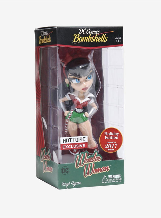 Cryptozoic DC Comics Bombshells Wonder Woman Hot Topic Exclusive Holiday Edition 2017
