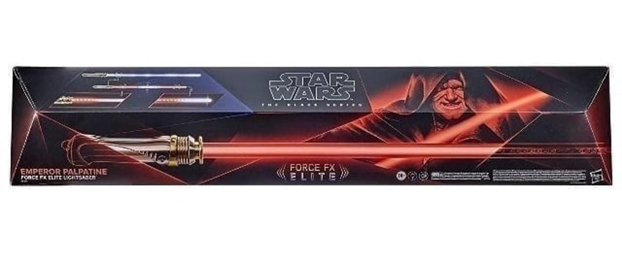 Hasbro Star Wars Emperor Palpatine Force FX Elite Lightsaber