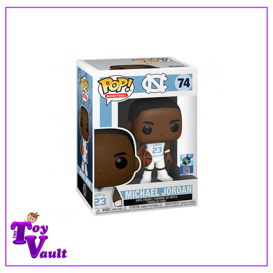 Funko Pop! Sports NBA Basketball - Michael Jordan #74 College Jersey (UNC Tar Heels)