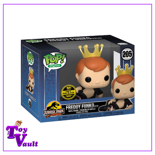 Funko Pop! Movies Jurassic Park - Freddy Funko as Dr. Ian Malcolm #205 NFT Redeemable Release LE 2550