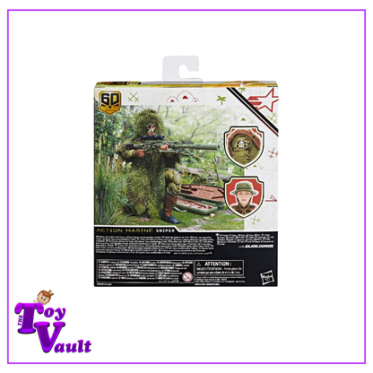 Hasbro Retro Toys GI Joe Classified Series 60th Anniversary - Marine Sniper Action Figure