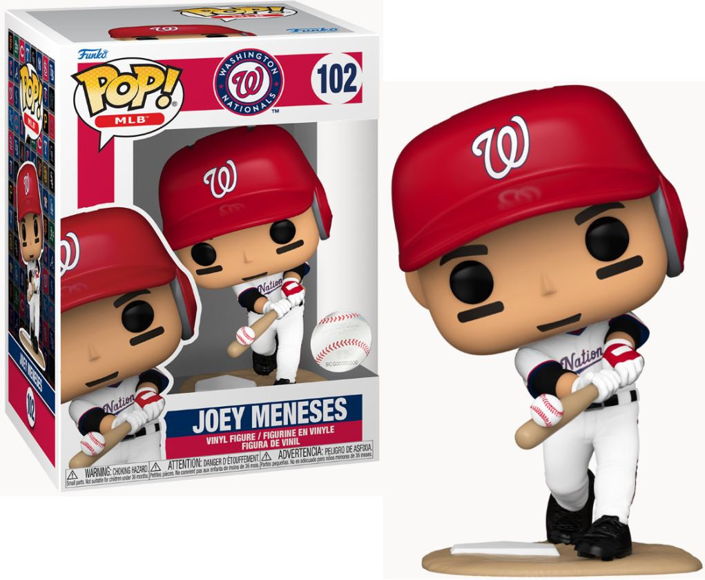 Funko Pop! Sports Baseball MLB Washington Nationals Joey Meneses #102