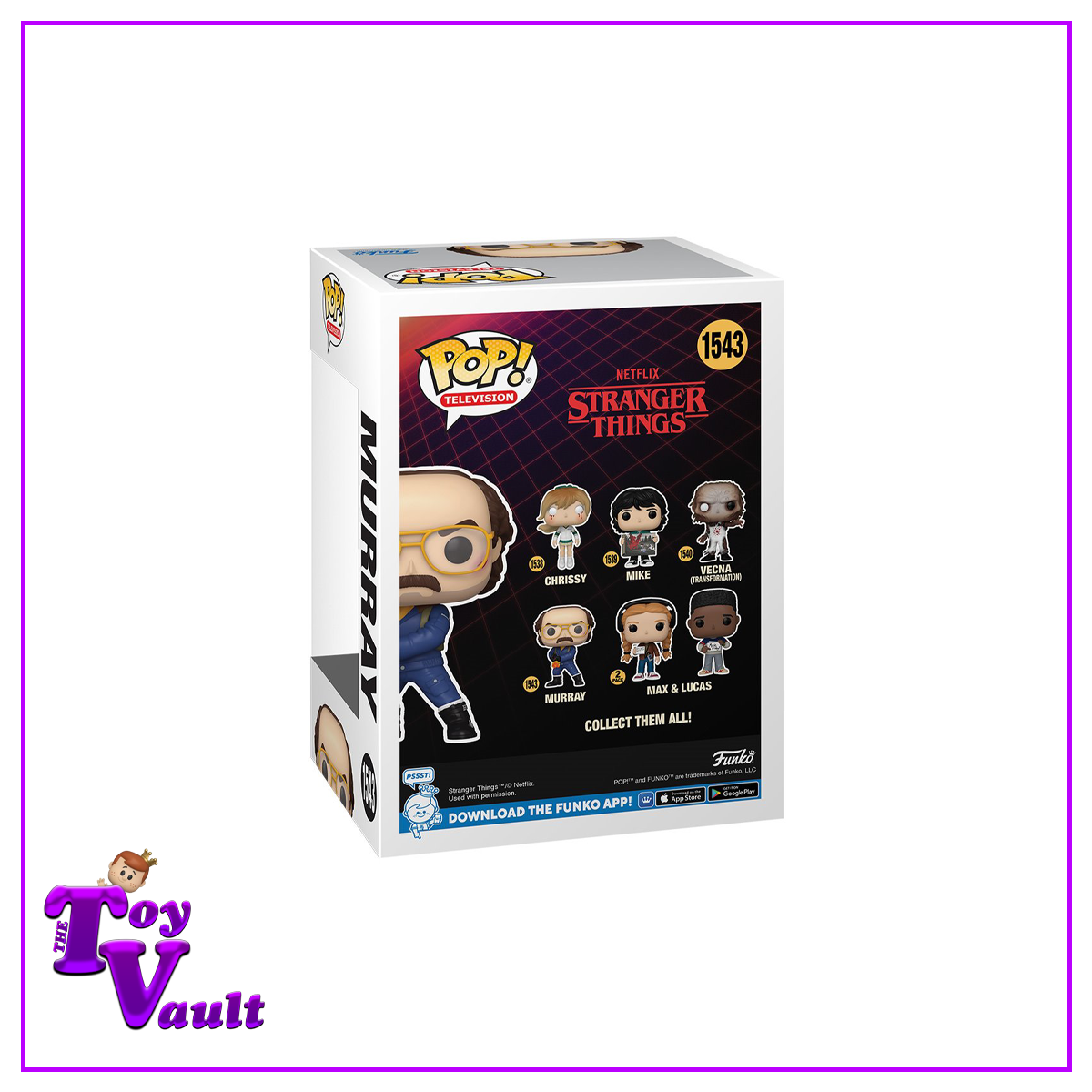 Funko Pop! Television Stranger Things Season 4 - Murray with Flamethrower #1543