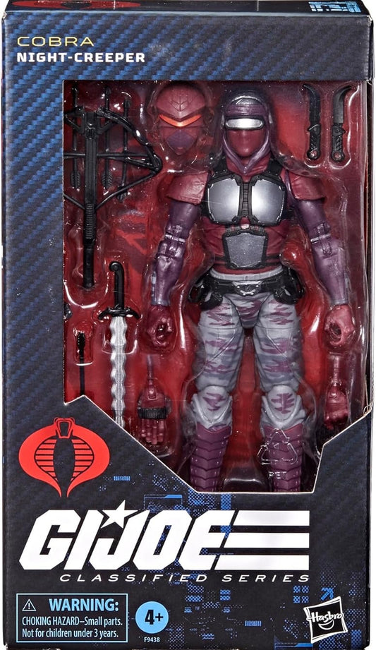 Hasbro G.I. Joe Snake Eyes Ninja Strike Night Creeper Action Figure