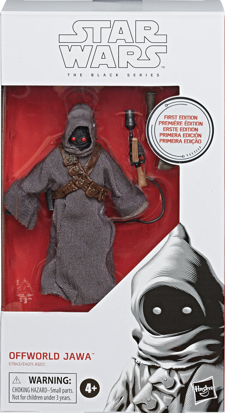 Hasbro Star Wars The Black Series Offworld Jawa First Edition Action Figure