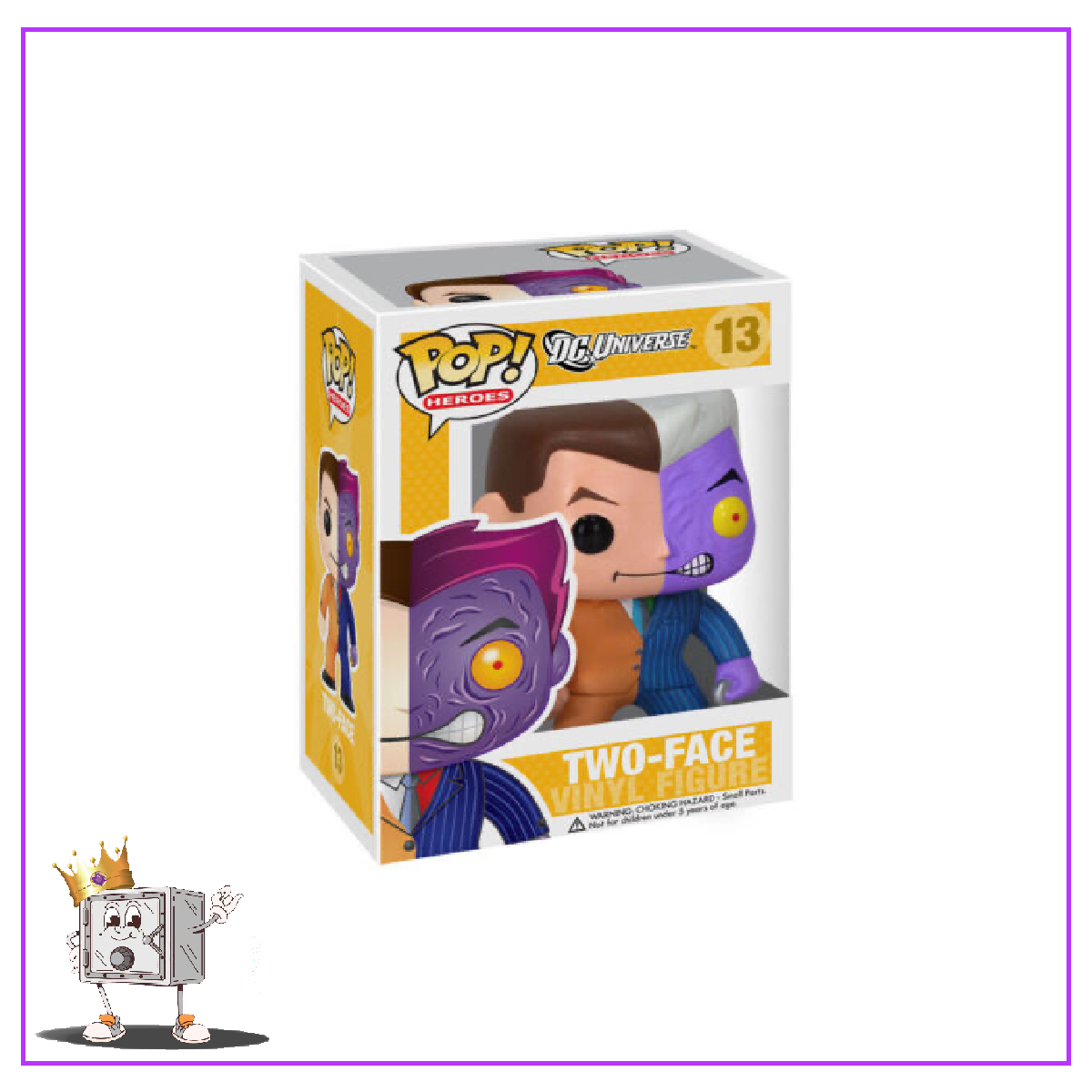 Funko Pop! DC Heroes Universe - Two-Face #13 (Yellow Label)