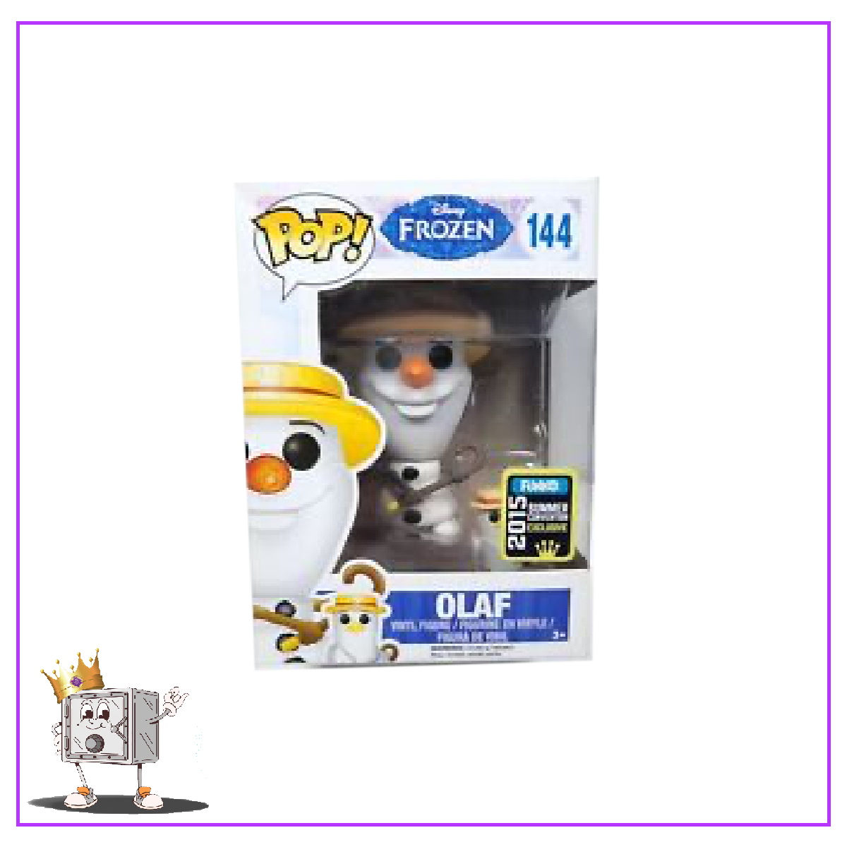 Funko Pop! Disney Frozen - Olaf with Cane #144 SDCC Shared Exclusive