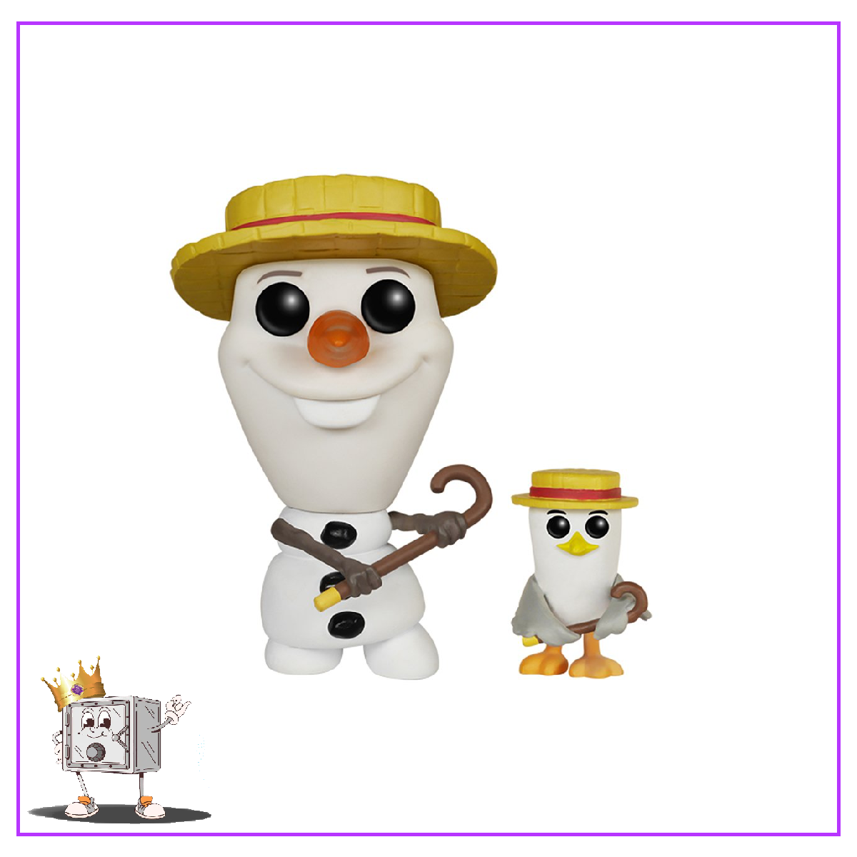 Funko Pop! Disney Frozen - Olaf with Cane #144 SDCC Shared Exclusive
