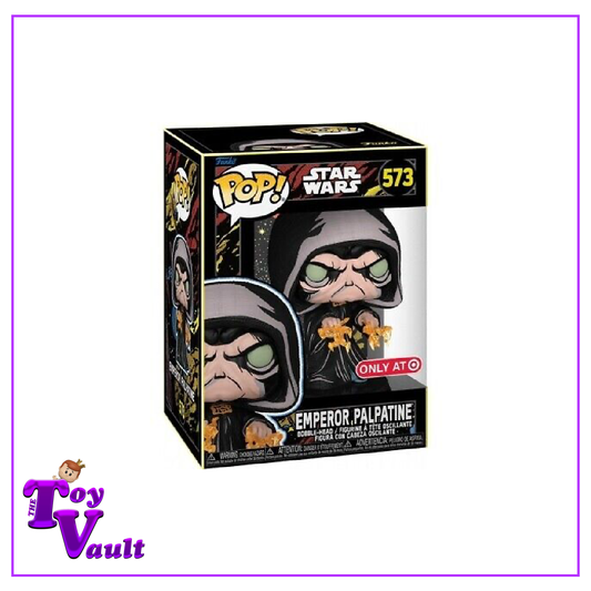 Funko Pop! Star Wars - Emperor Palpatine (Retro) #573 Target Exclusive
